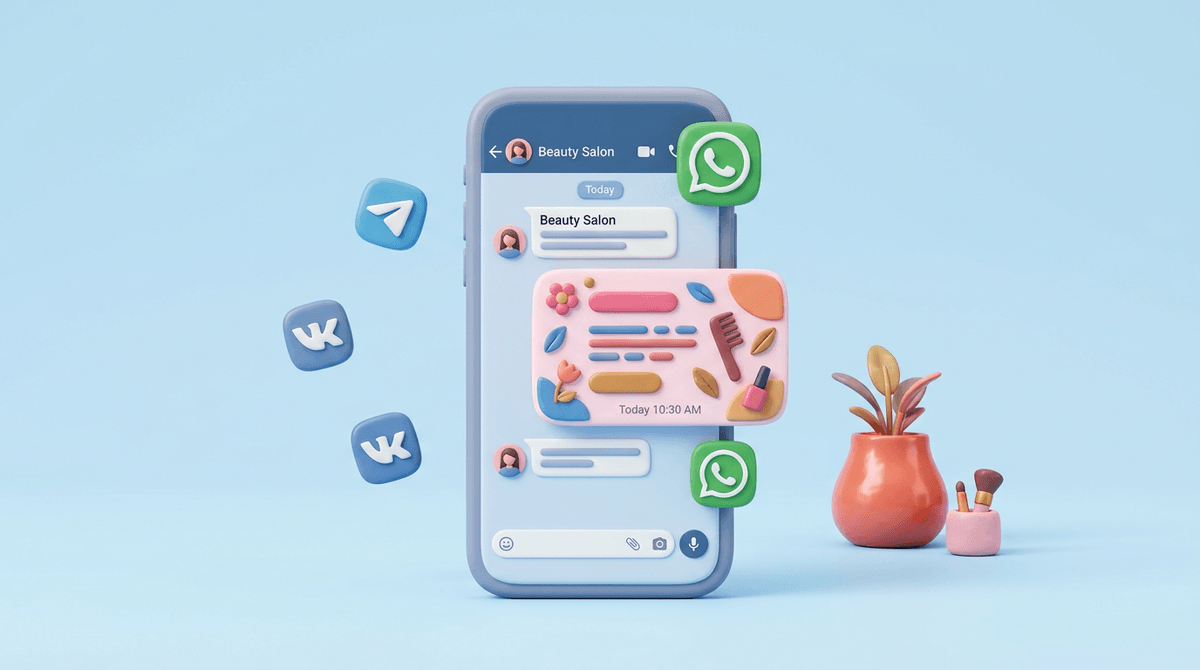 Рассылка сообщений из YCLIENTS через WhatsApp