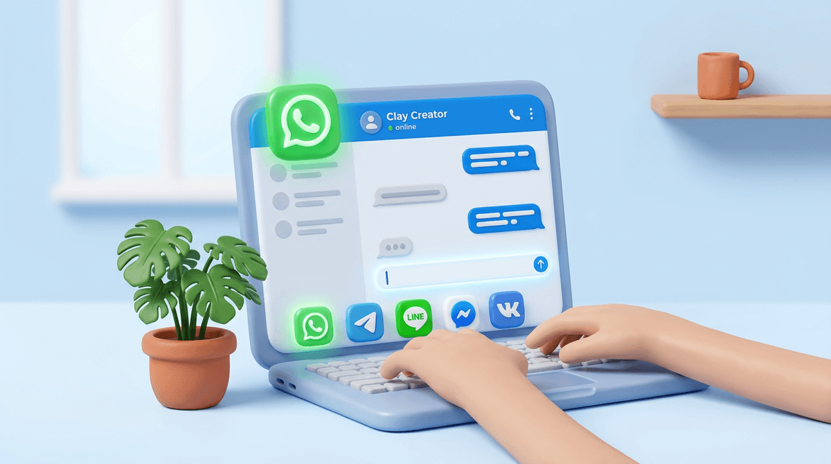 WhatsApp хостинг — общаемся с клиентами без смартфона