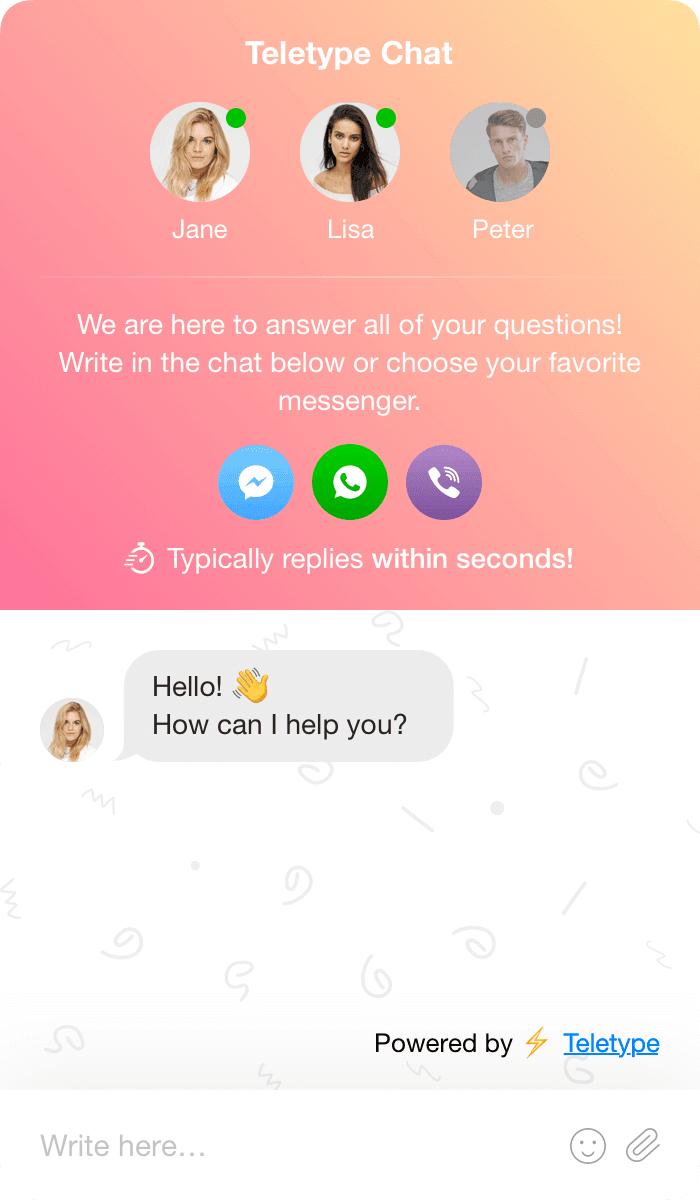 Start a chat