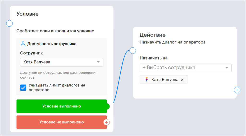 Создание сценария для чат-бота. Скриншот 32
