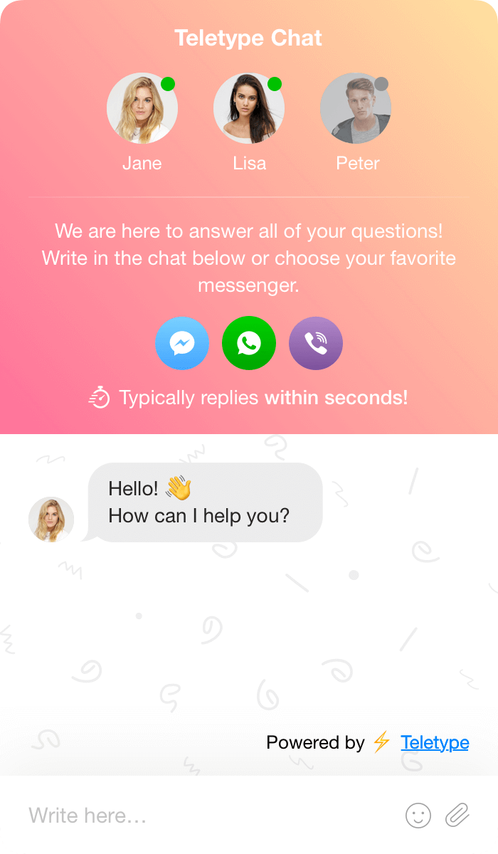 Start a chat