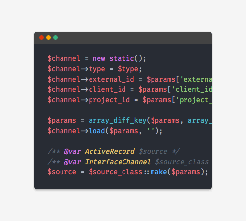 API